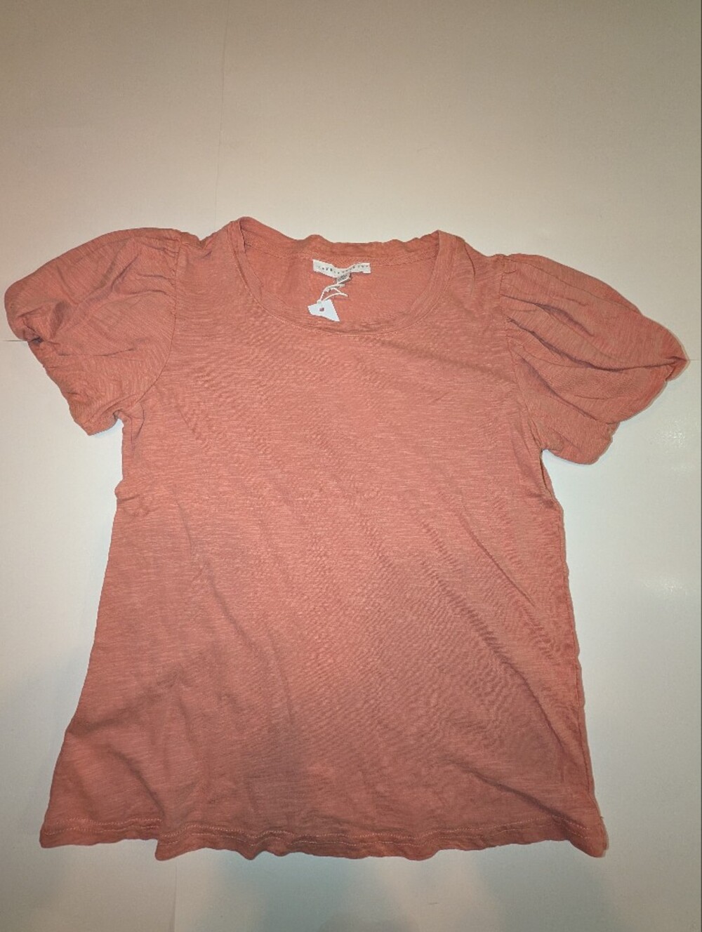 NWT Jane + Delancey Puffed Sleeves Cotton Knit Top, XS